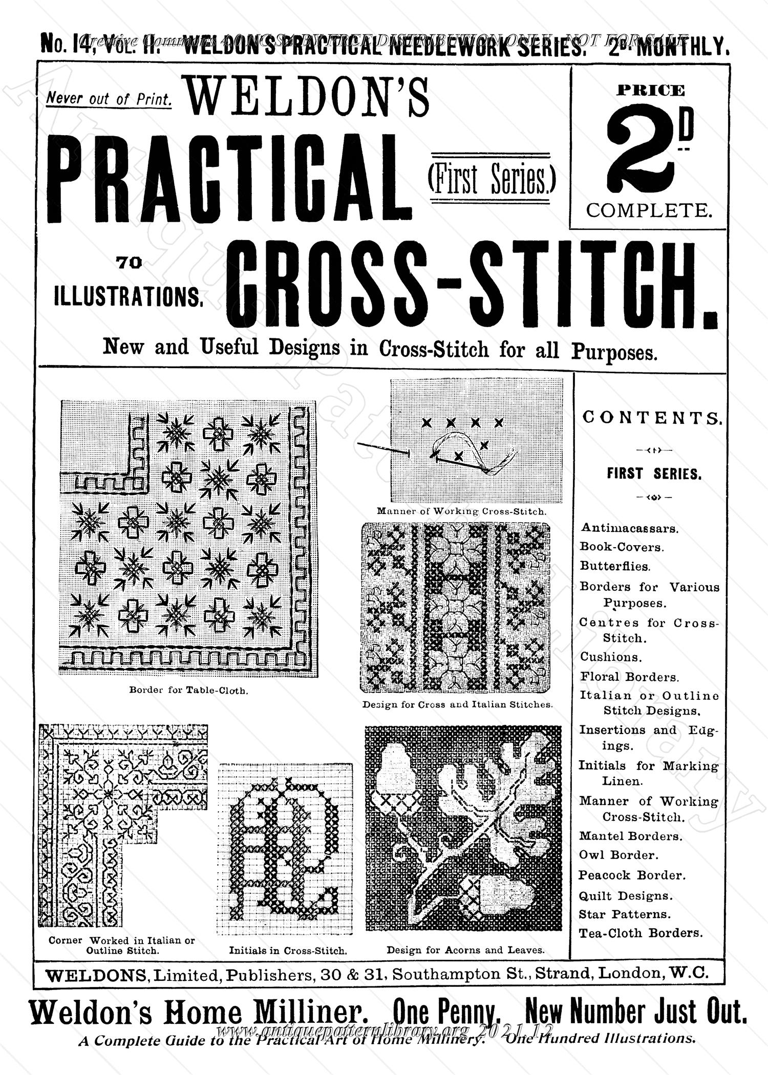 K-WK002 Practical Cross-Stitch