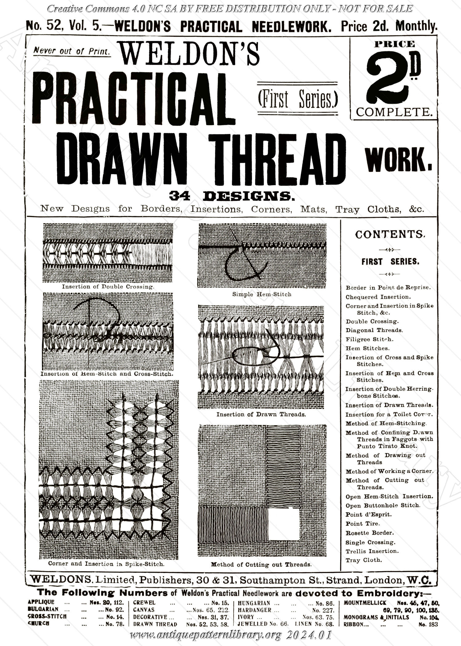 K-WK003 Practical Drawn Thread