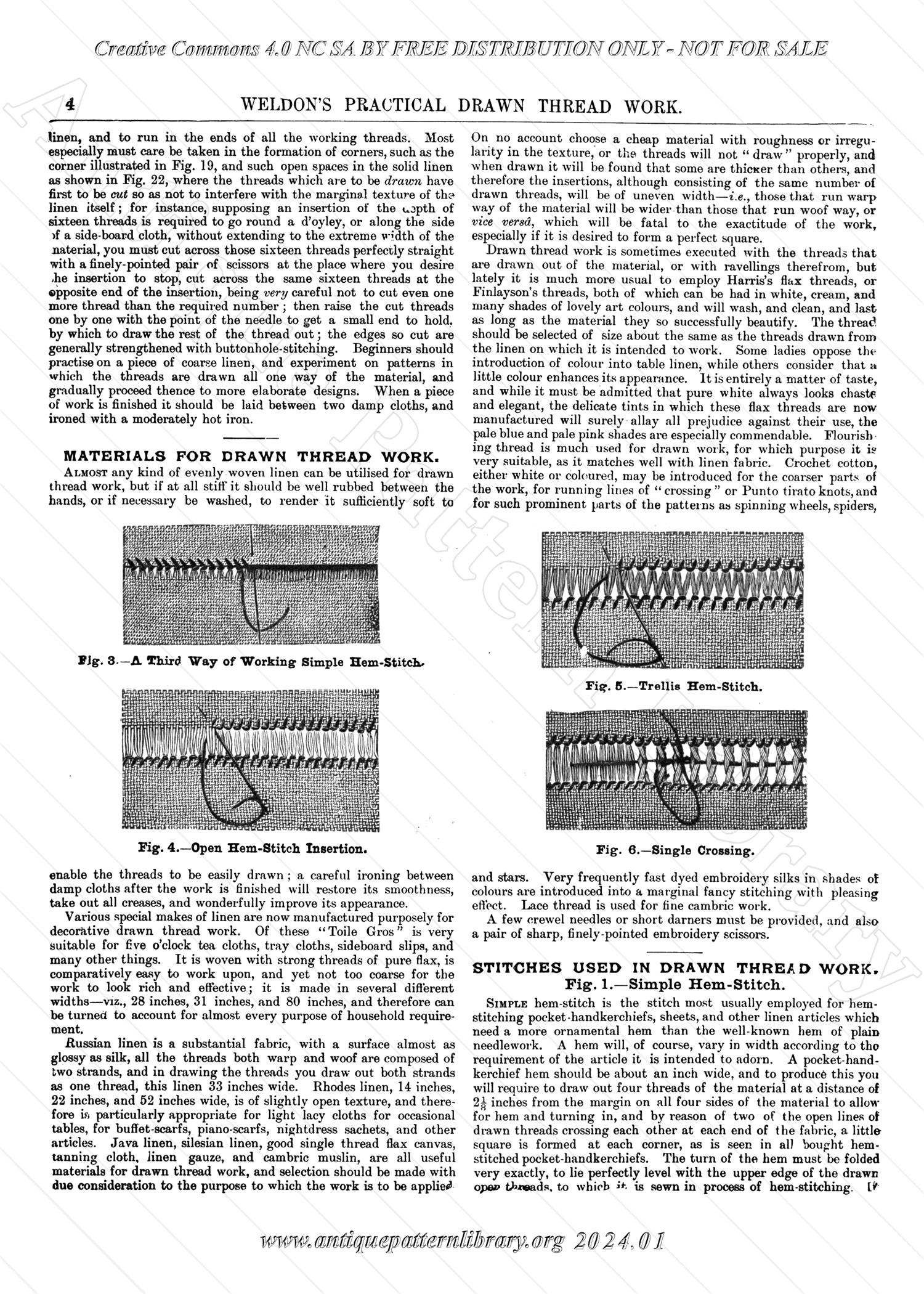 K-WK003 Practical Drawn Thread