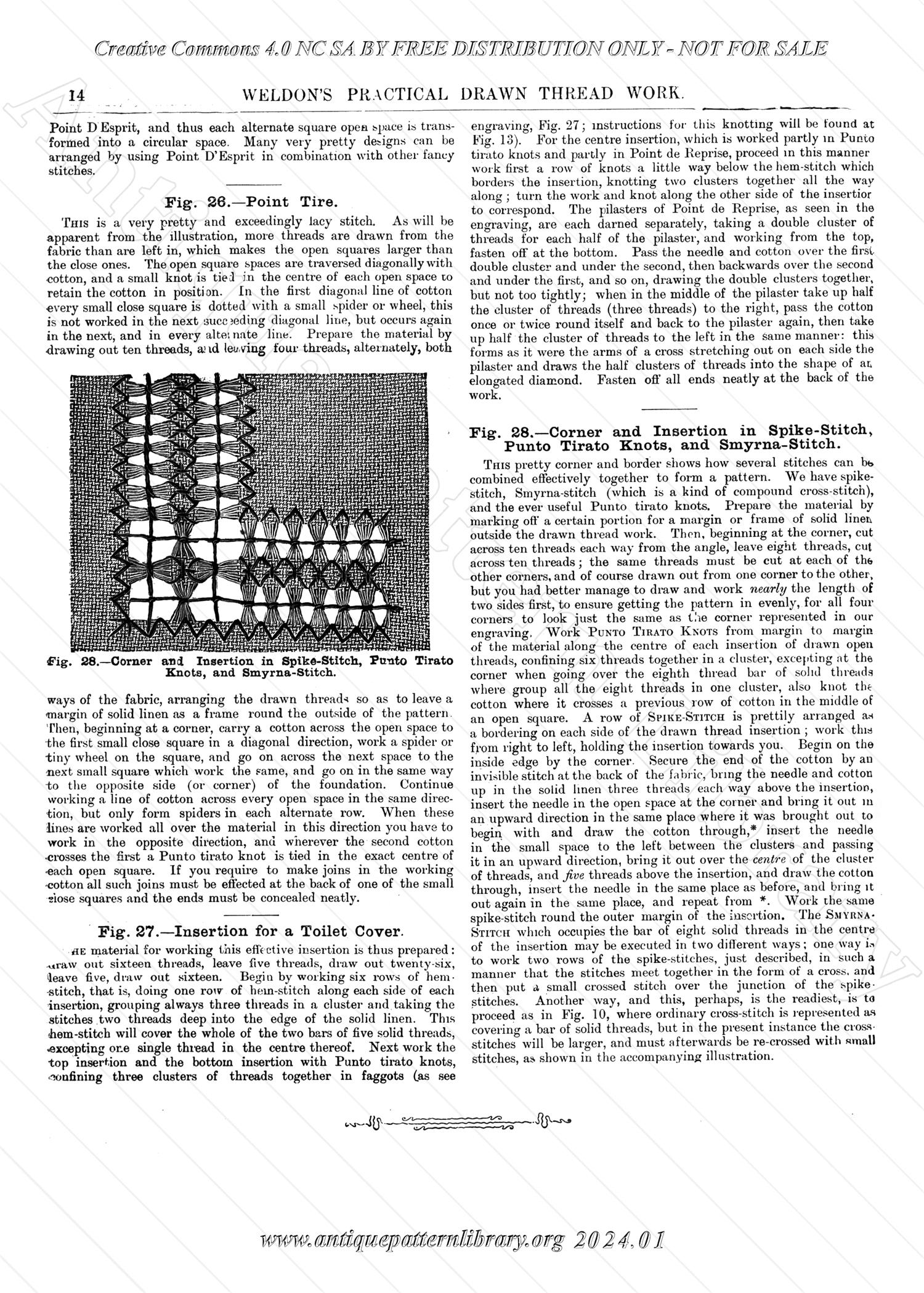 K-WK003 Practical Drawn Thread