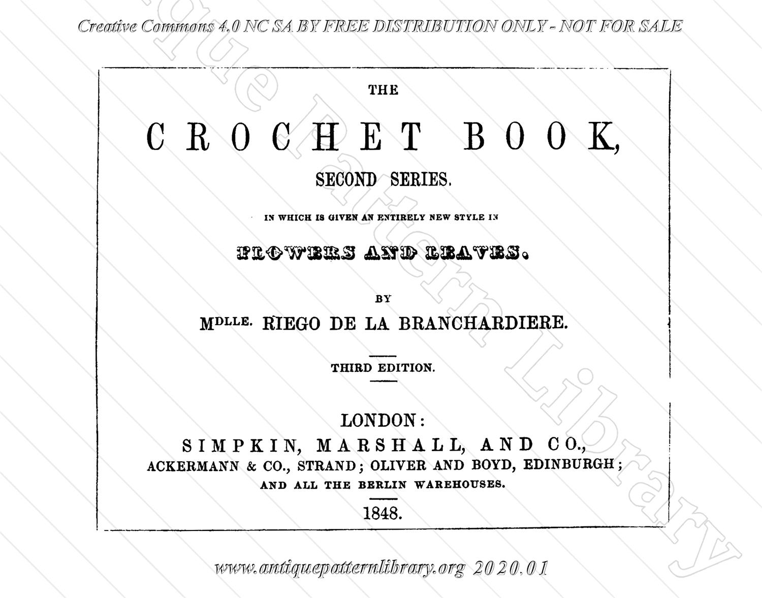 K-YS001 The Crochet Book