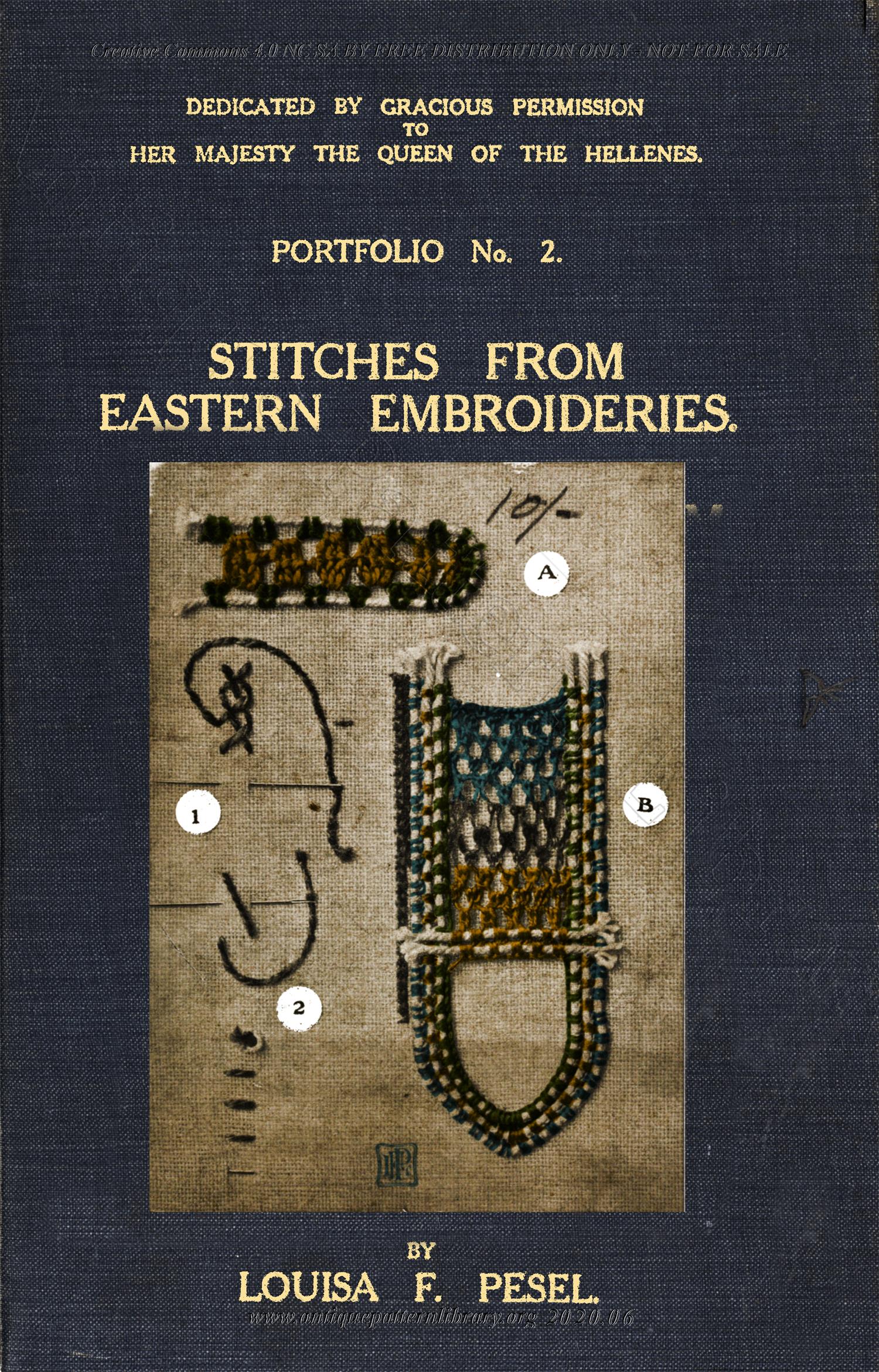 K-YS004 Portfolio No. 2 - Stitches from Eastern Embroideries