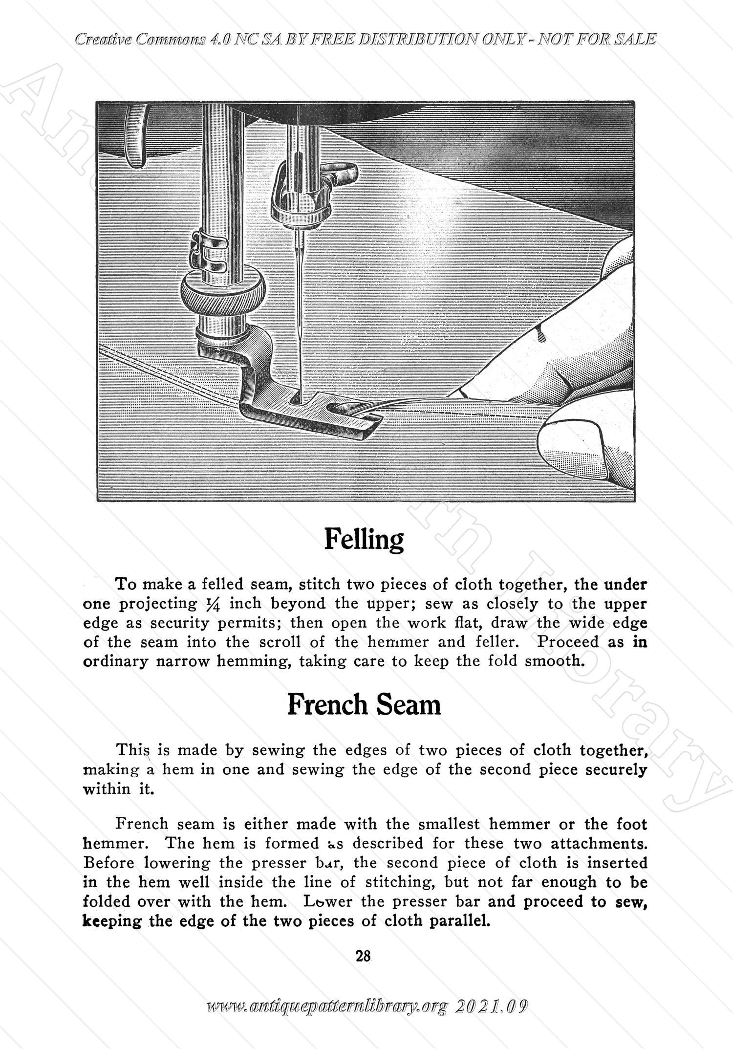 L-VS001 Bruce Sewing Machine Manual