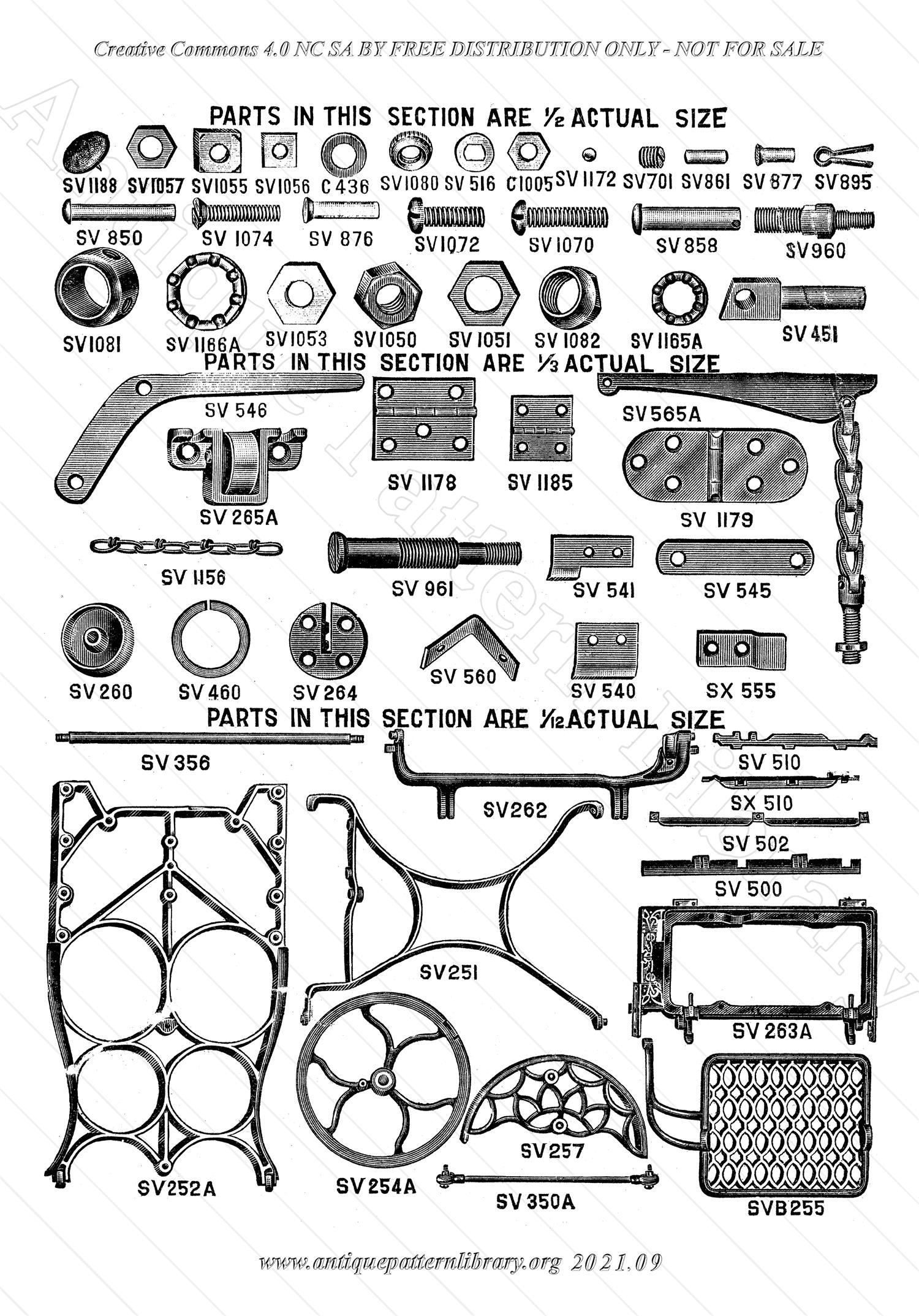 L-VS001 Bruce Sewing Machine Manual