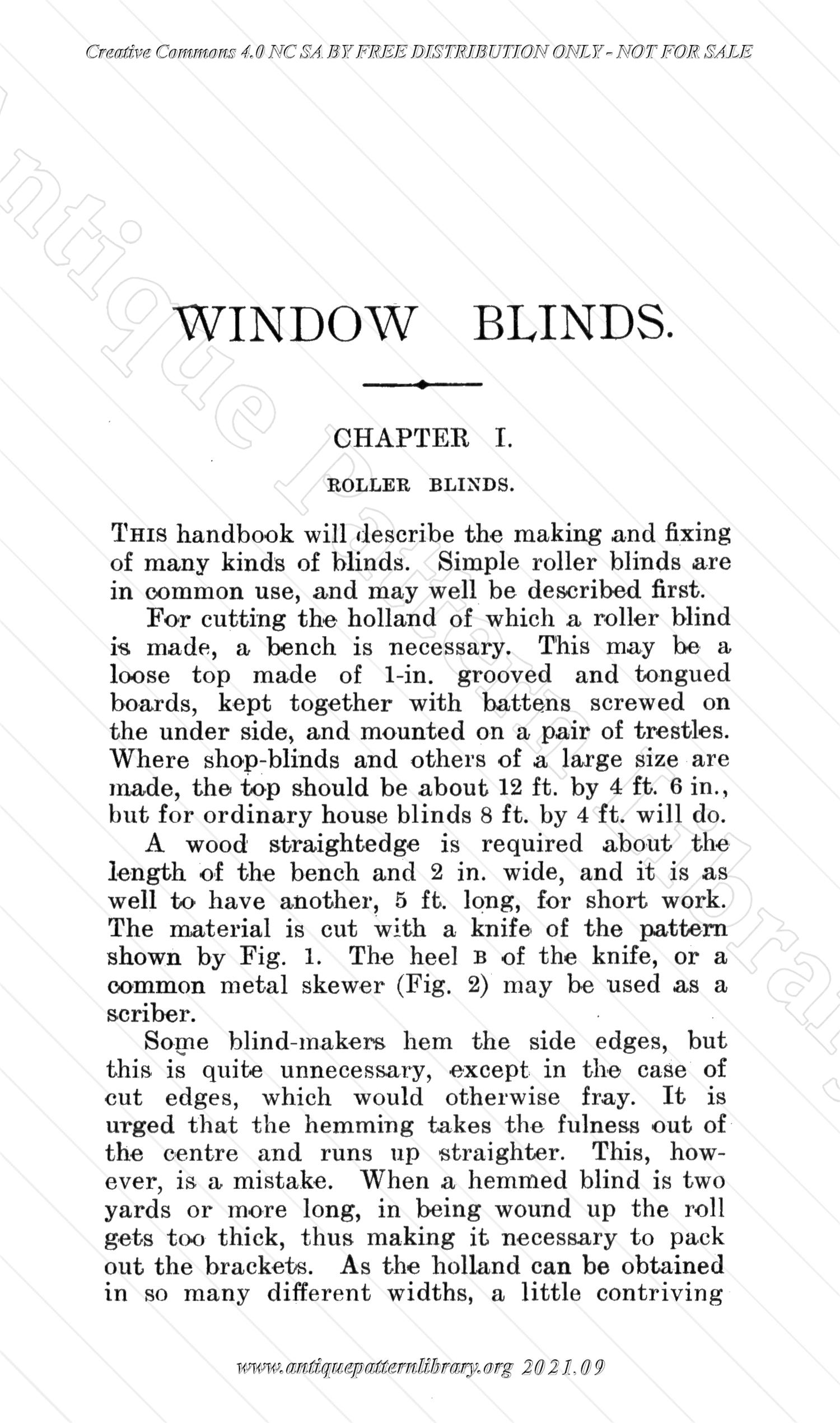 L-WS001 Window Blinds