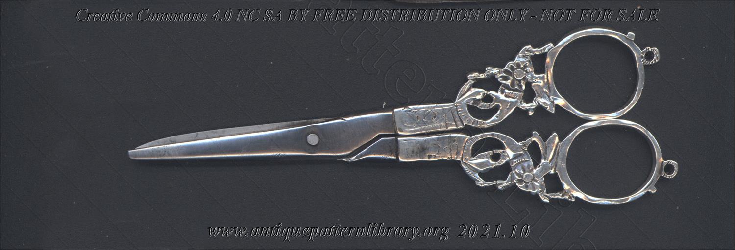 L-YS001 Six Silver-handled Scissors