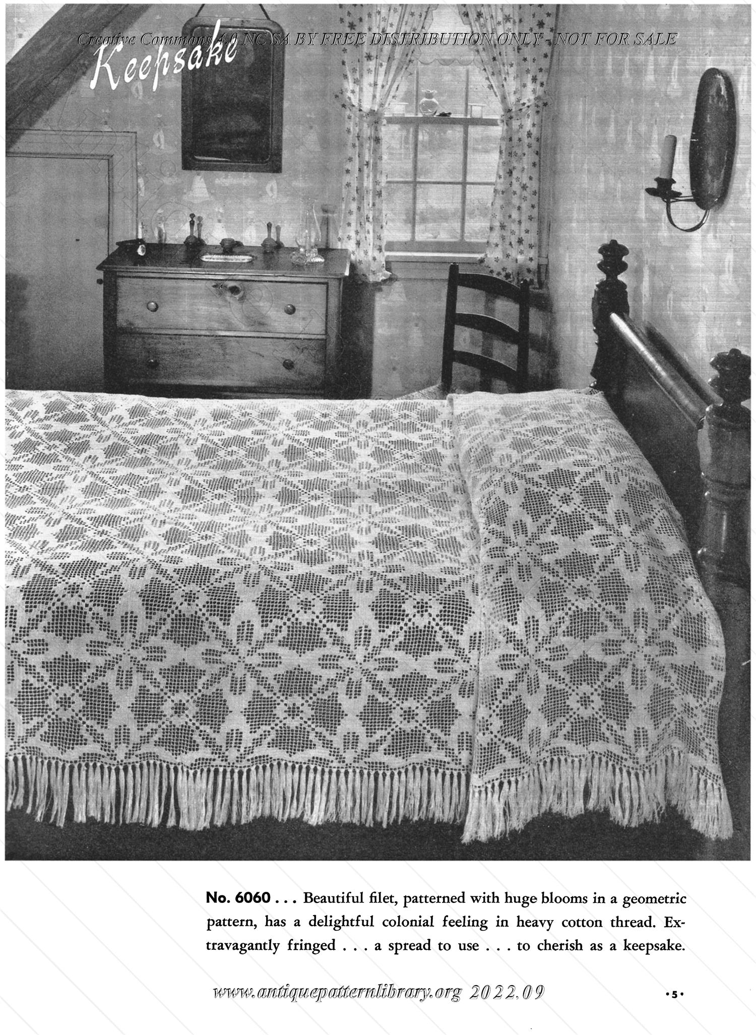 M-CB001 Bedspreads Book No. 166