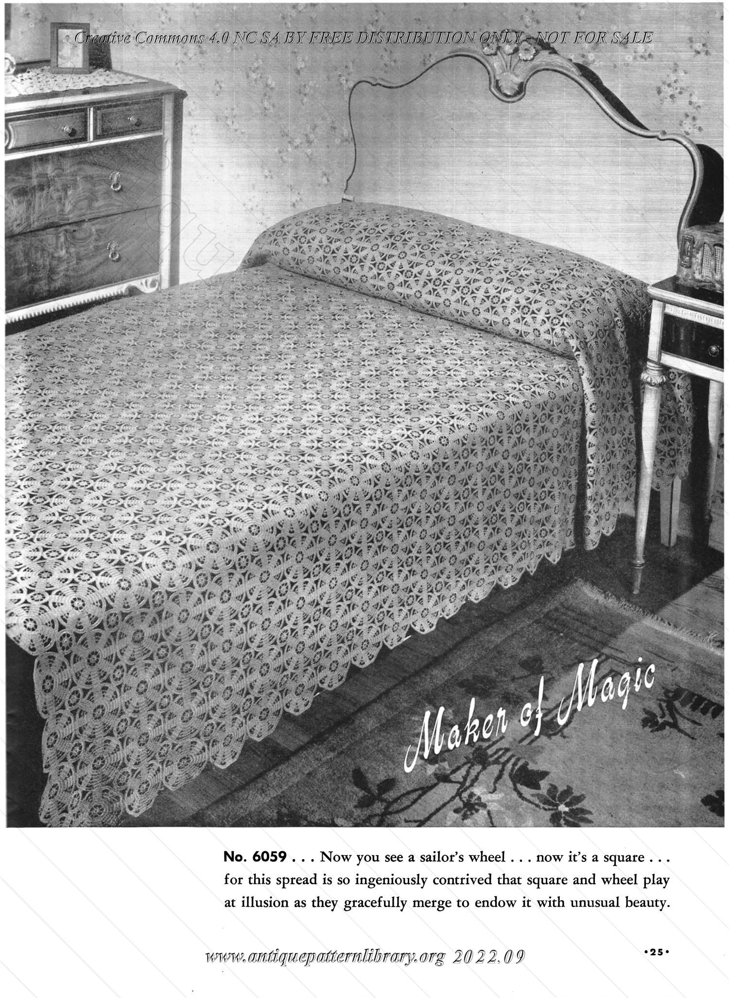 M-CB001 Bedspreads Book No. 166