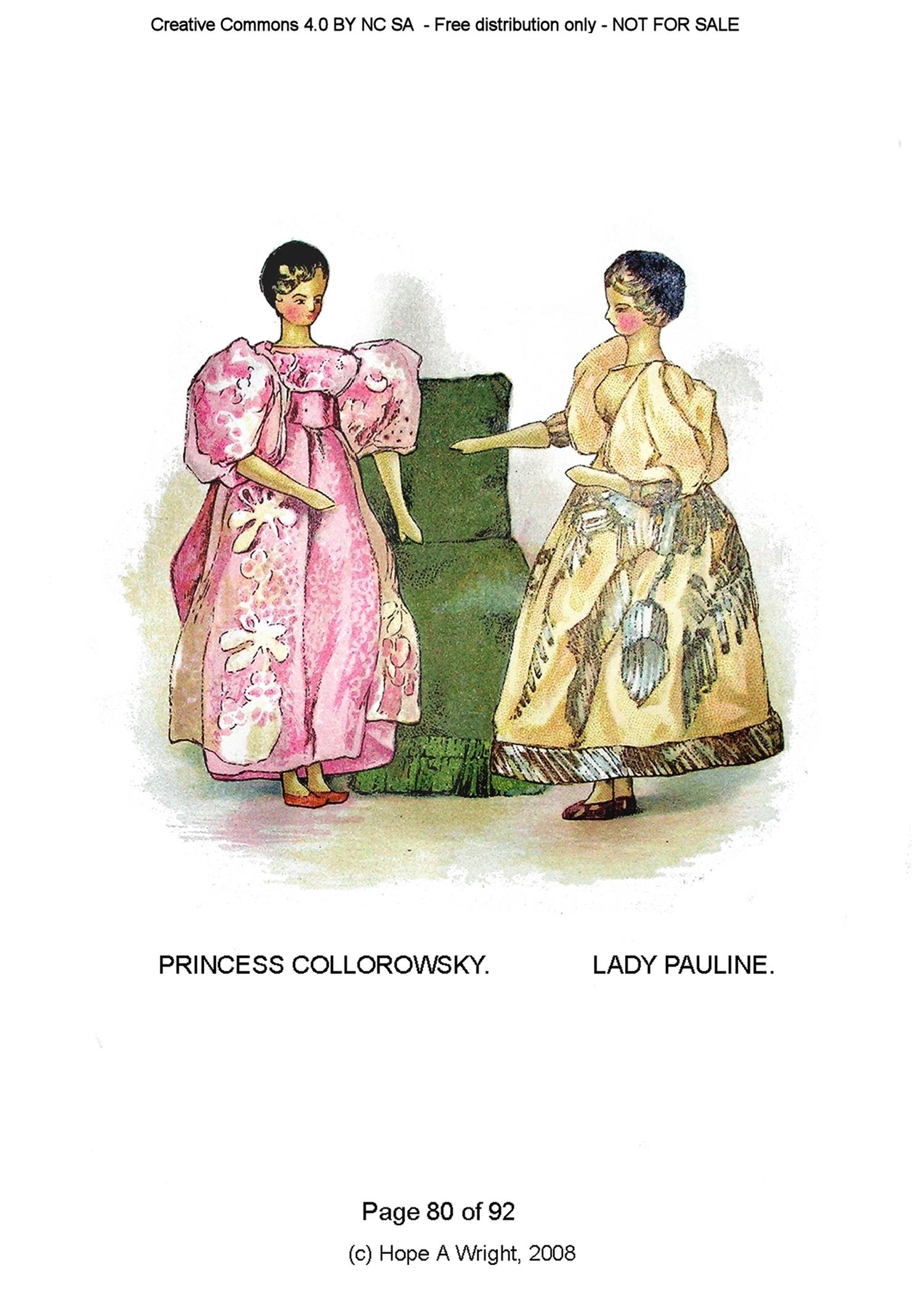 M-HW004 Queen Victoria's Dolls