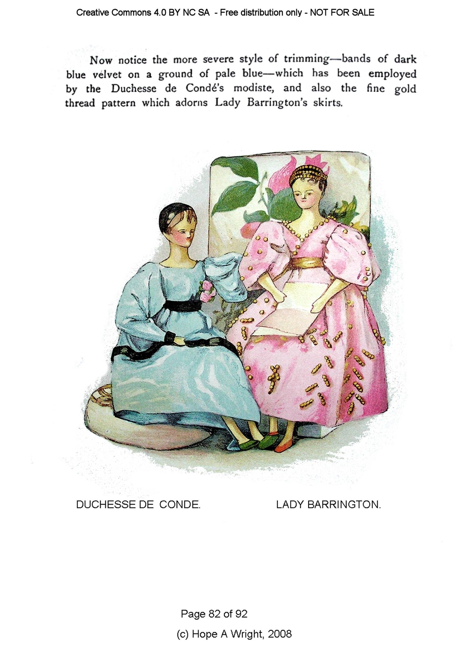 M-HW004 Queen Victoria's Dolls