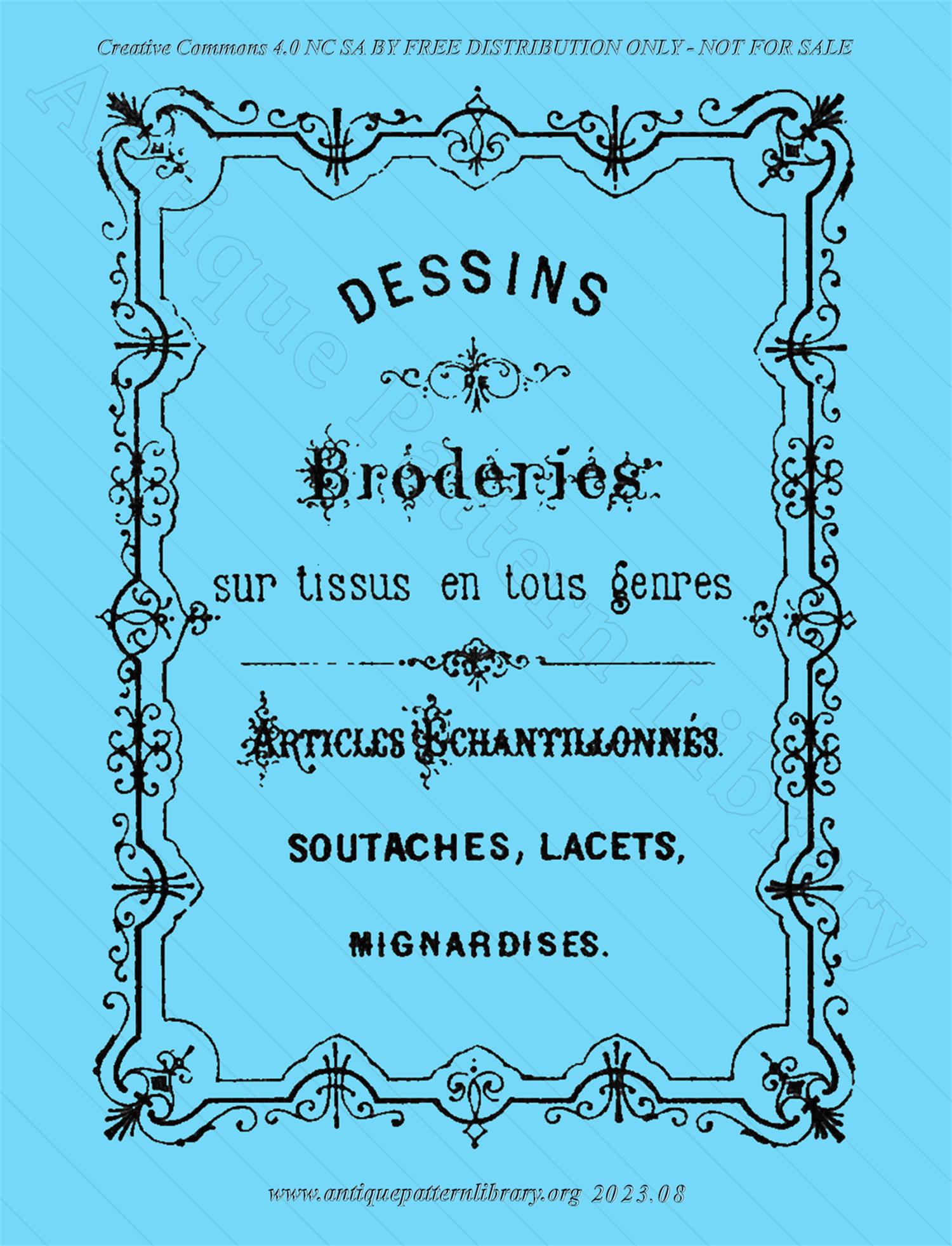 M-II004 Broderies