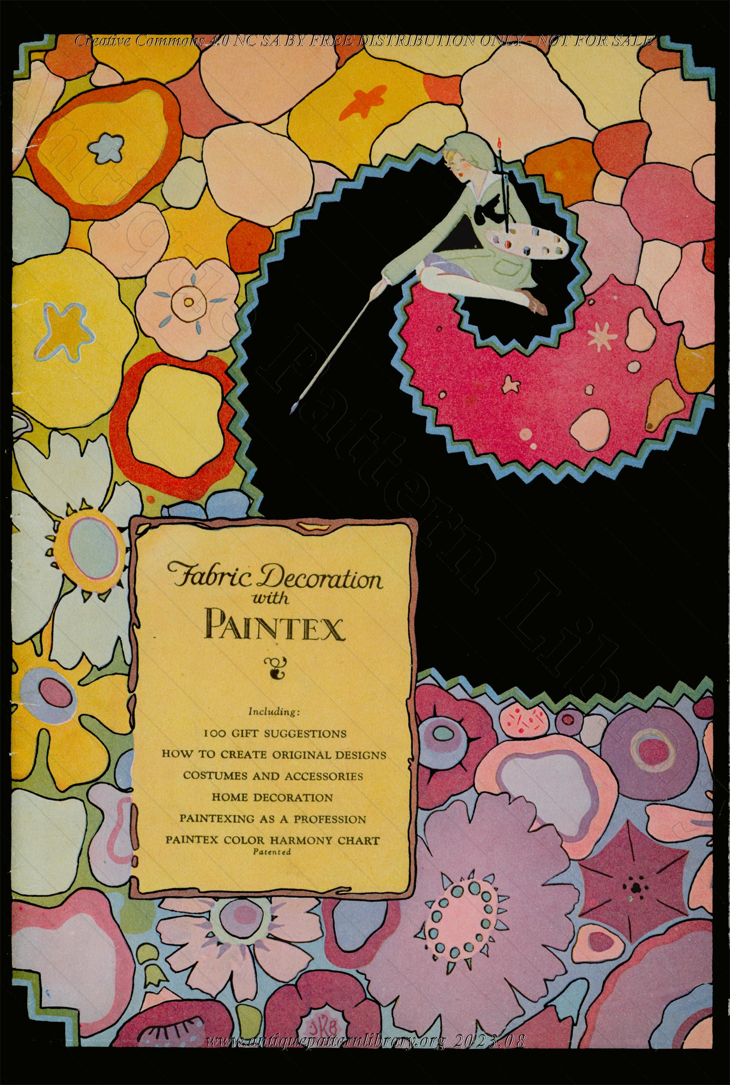 M-PR004 Fabric Decoration with Paintex