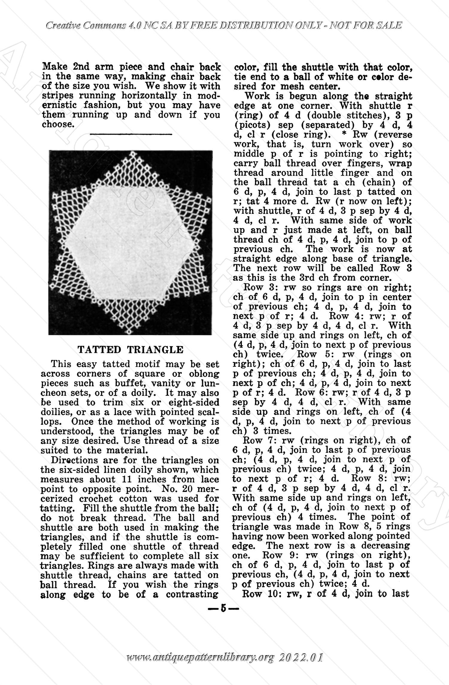 M-SB001 The Workbasket, Volume 11 No. 10 - July 1946