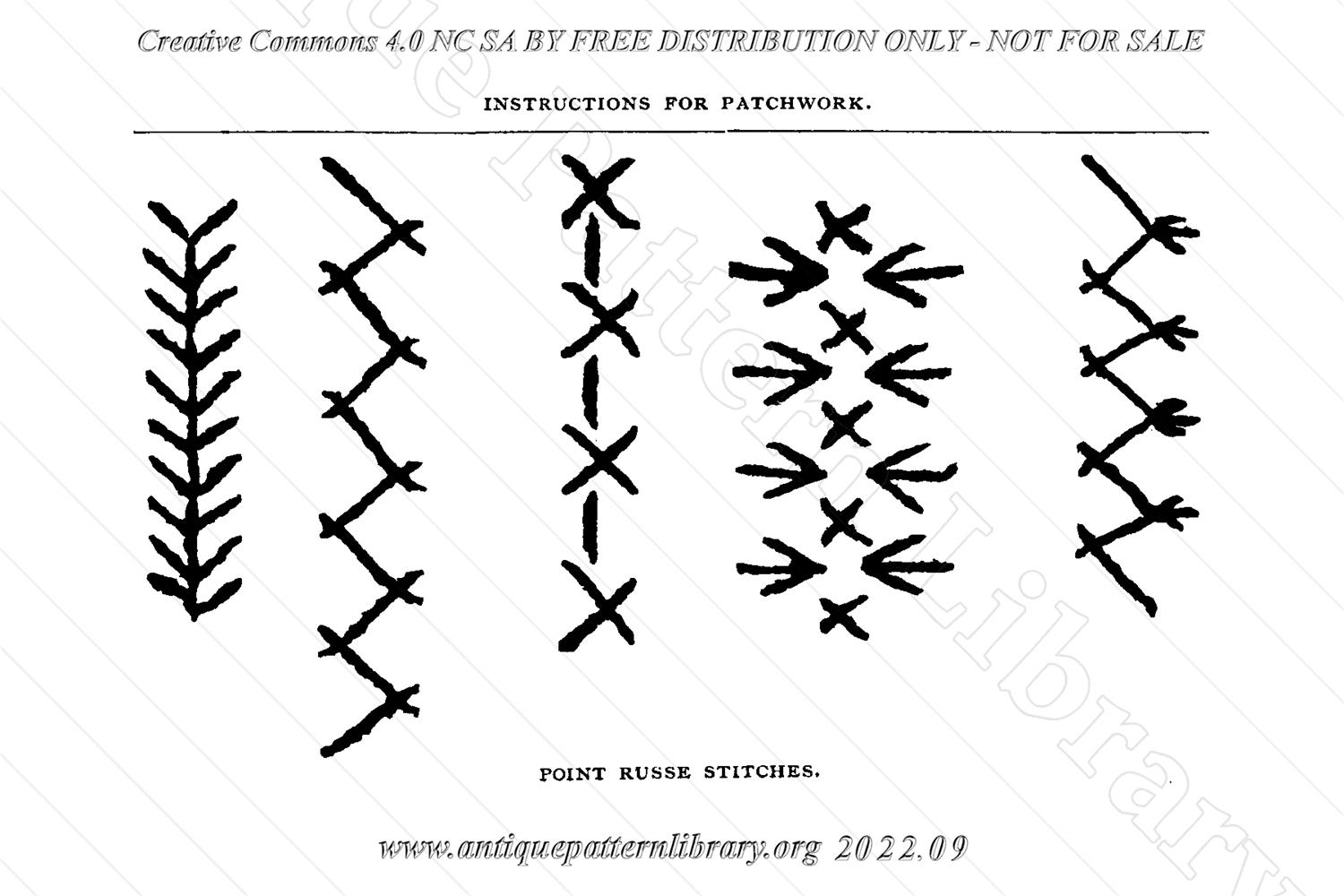 M-SB004 Instructions for Patchwork