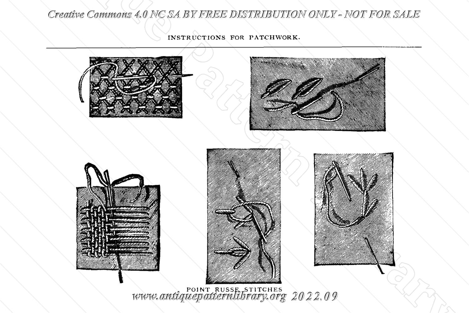 M-SB004 Instructions for Patchwork