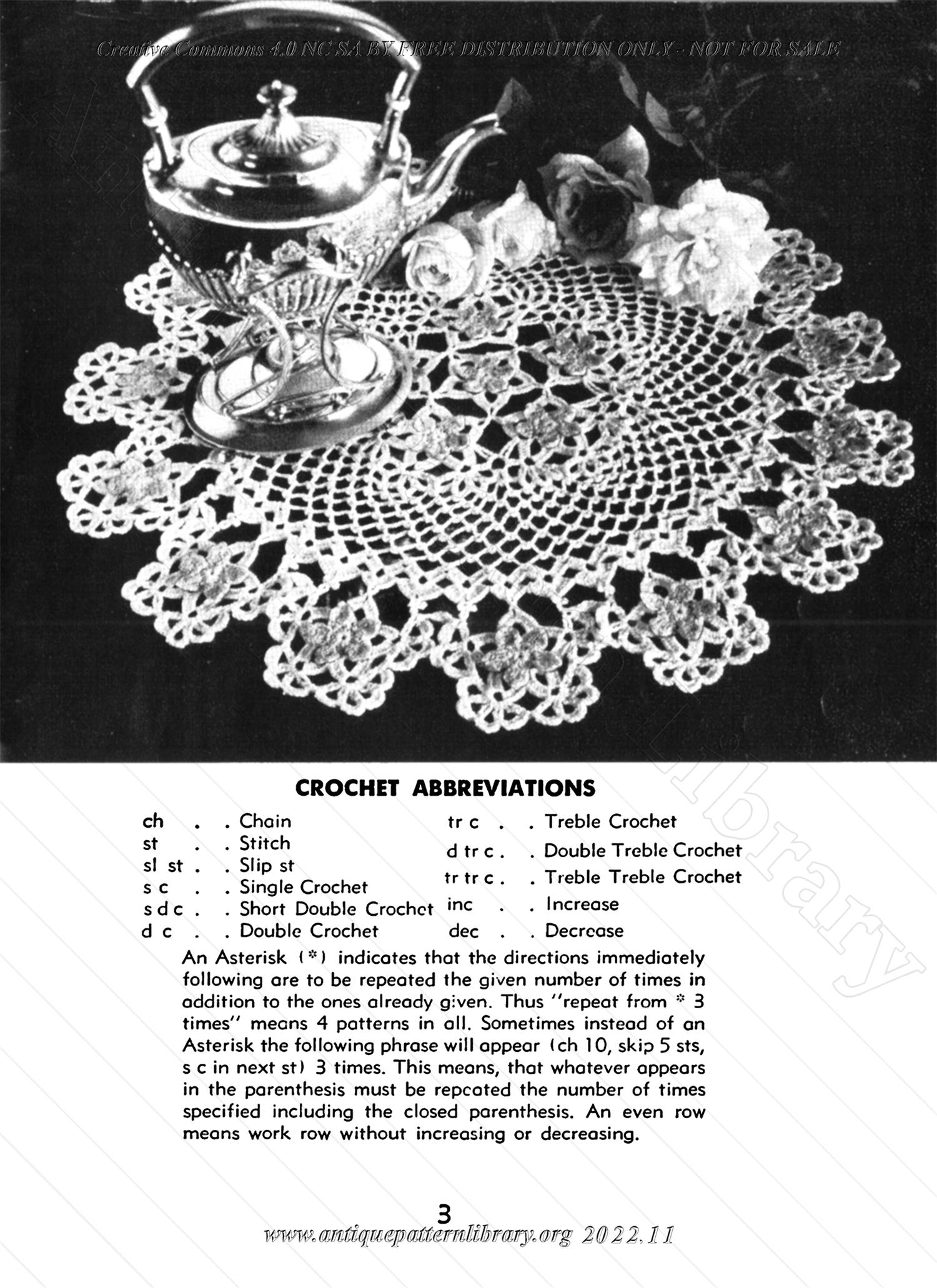 M-SB006 Doilies