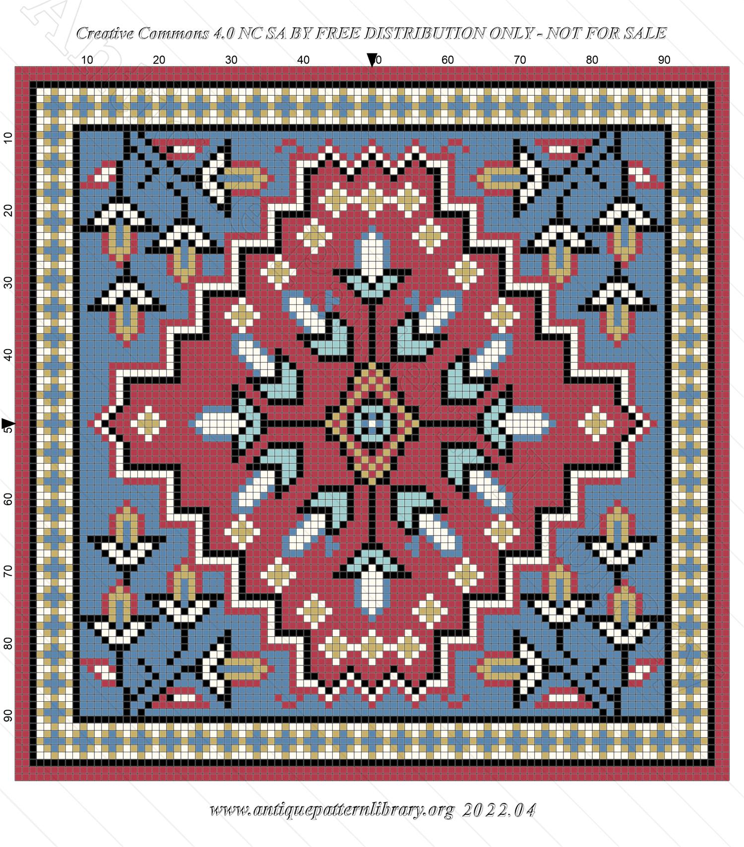 M-YS002 Turkish Tapestry Pattern
