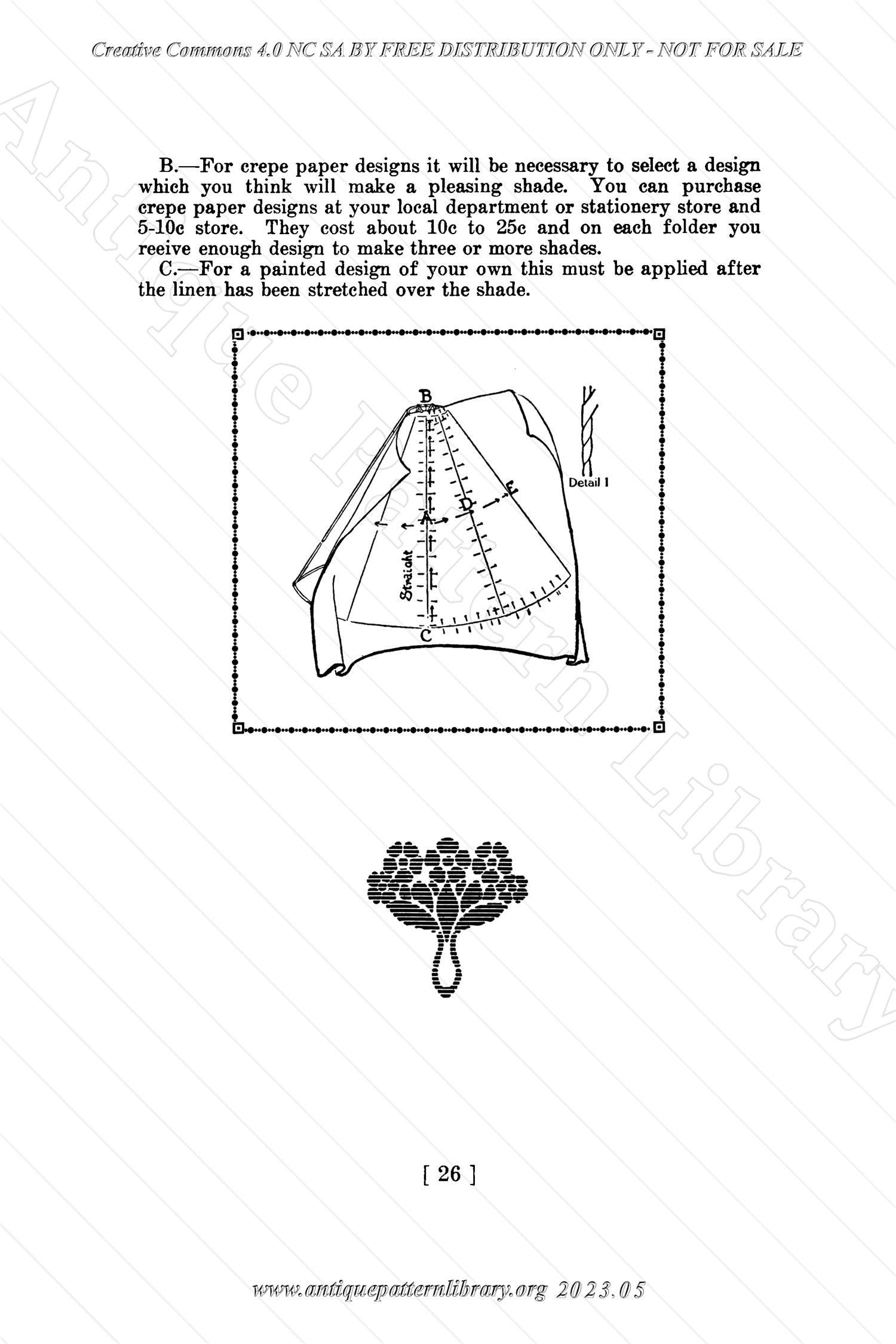 N-WS001 Lamp Shades and How to Make Them