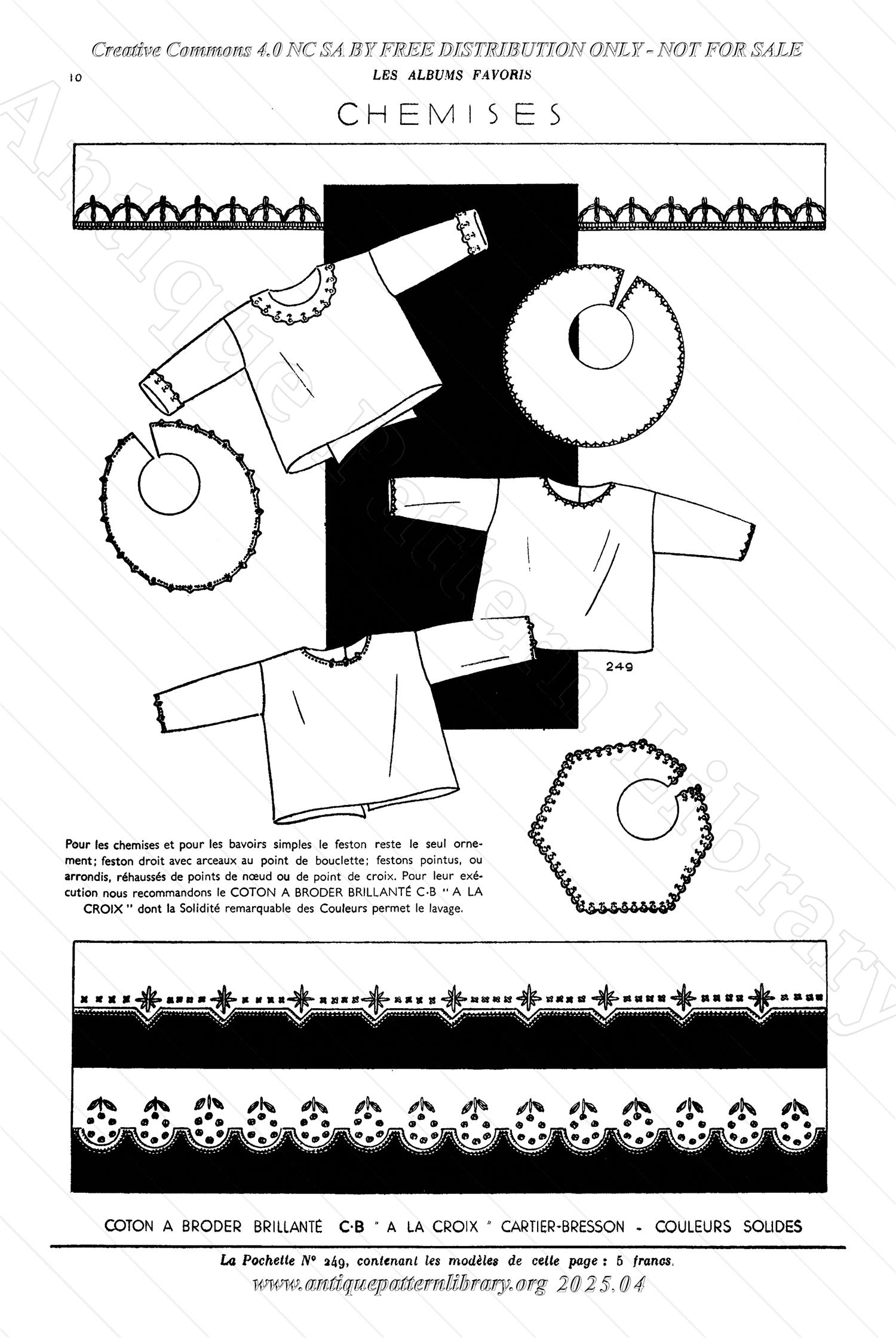 P-NK002 La Layette Brodee