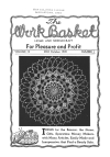 I-WB151 The Workbasket Volume 15 - October 1949 - No. 1 I-WB151 The Workbasket Volume 15 - October 1949 - No. 1