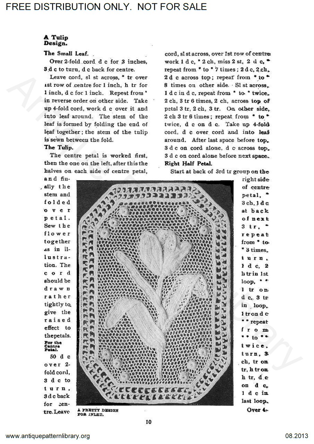 6-EN001 The Home Art Series Artistic Crochet