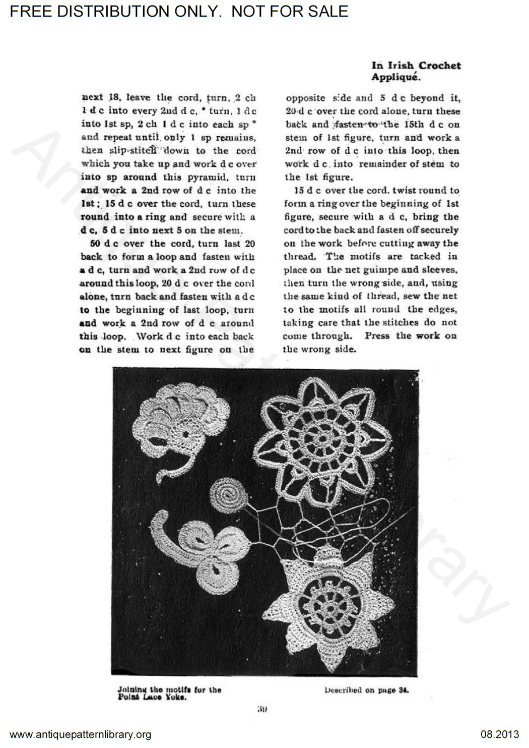 6-EN001 The Home Art Series Artistic Crochet