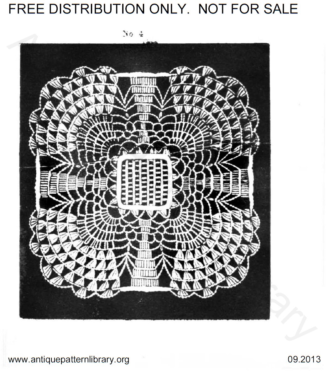 6-JA015 The Court Crochet Doyley Book