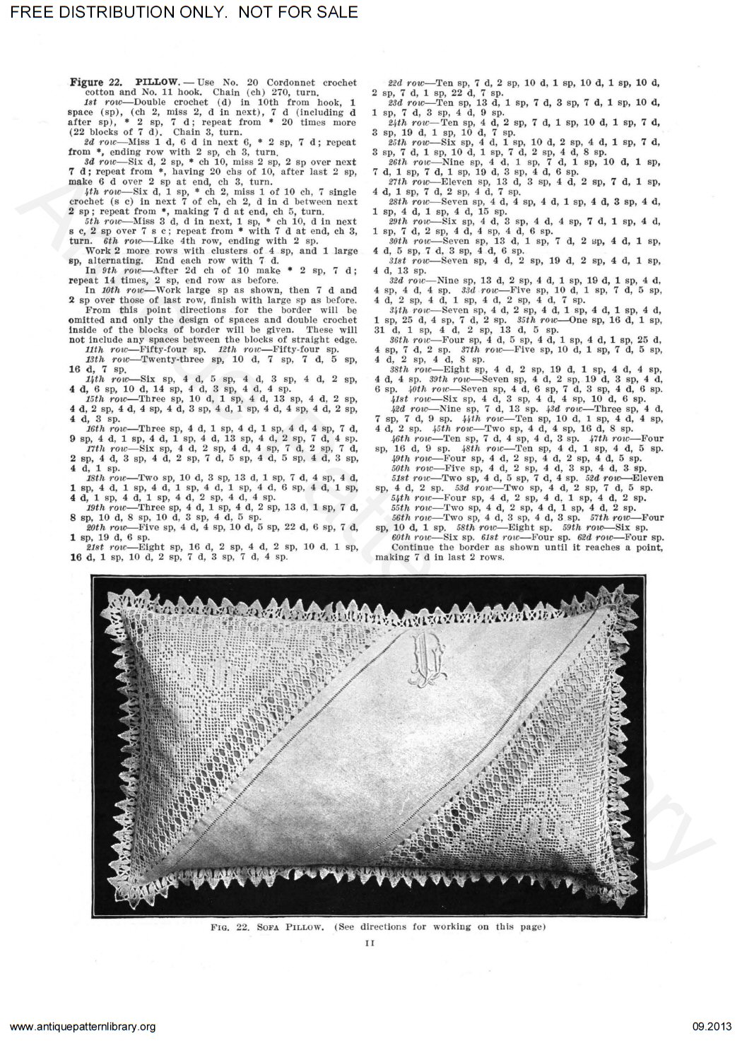 6-JA018 The Priscilla Filet Crochet Book No. 2