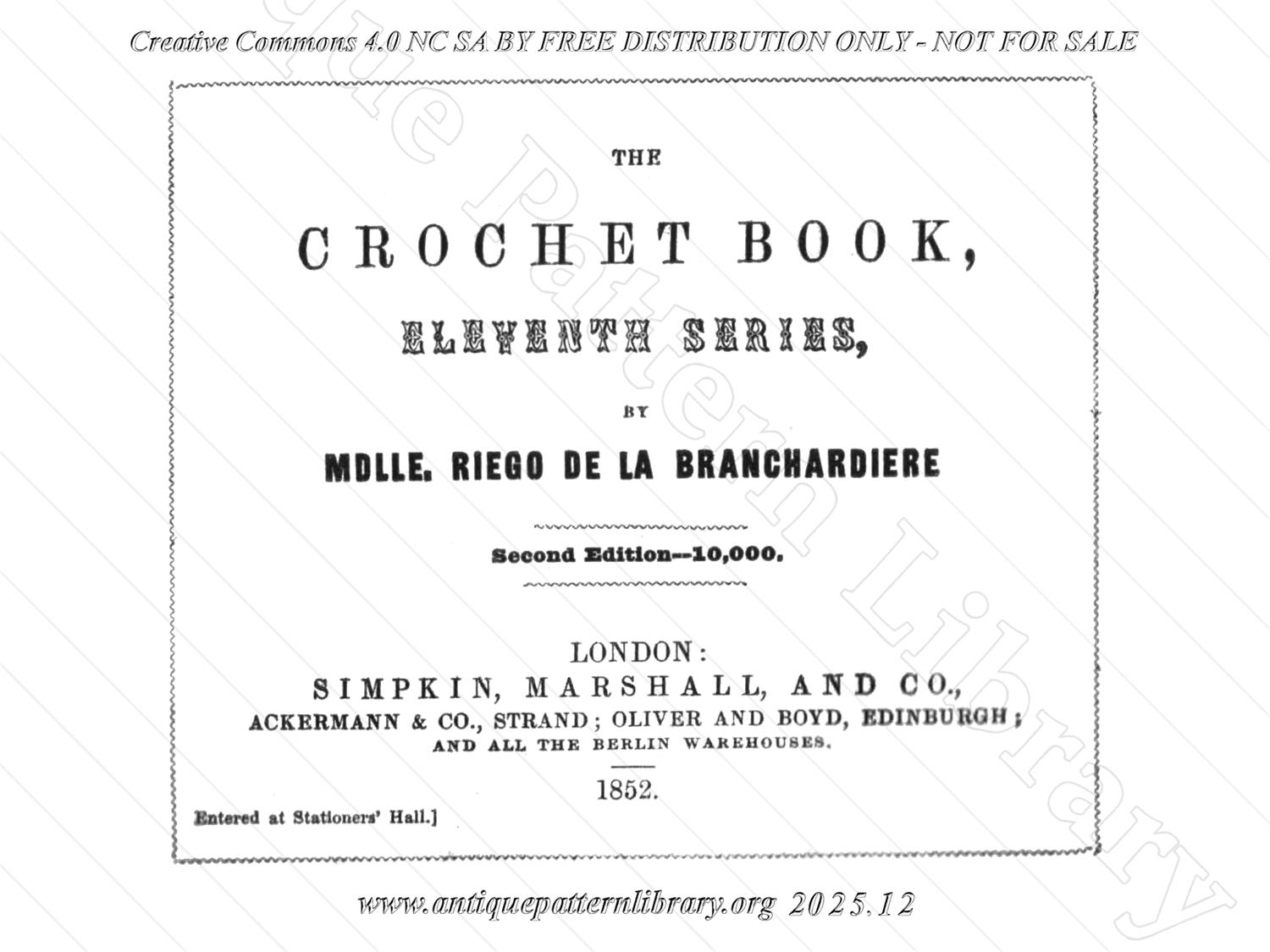 6-JA024 The Crochet Book 