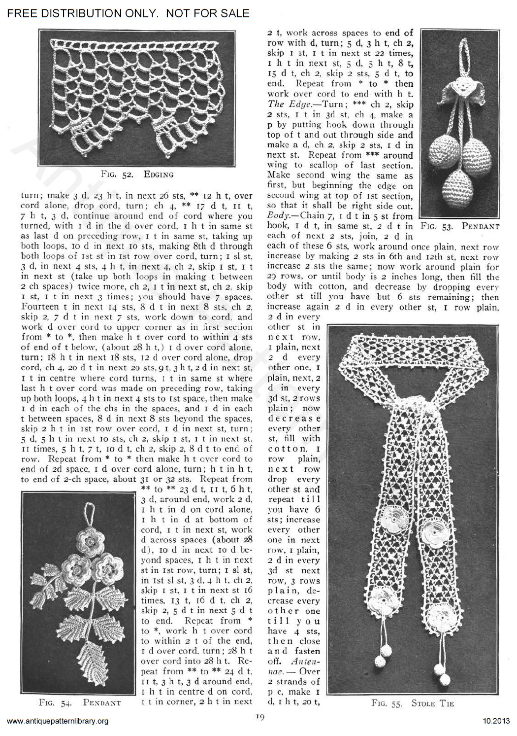 6-JA025 Priscilla Irish Crochet Book No. 2,