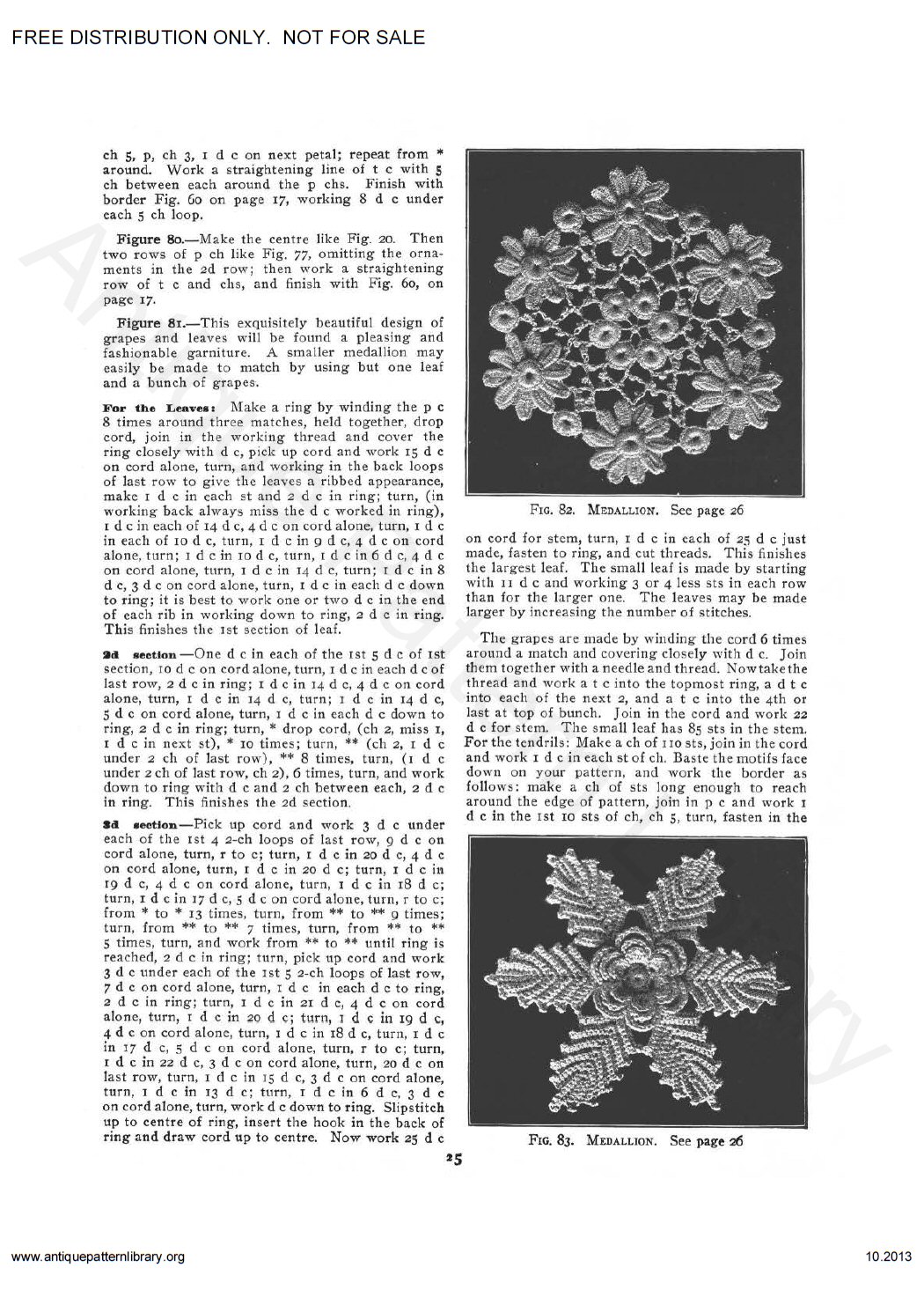 6-JA034 Priscilla Irish Crochet Book