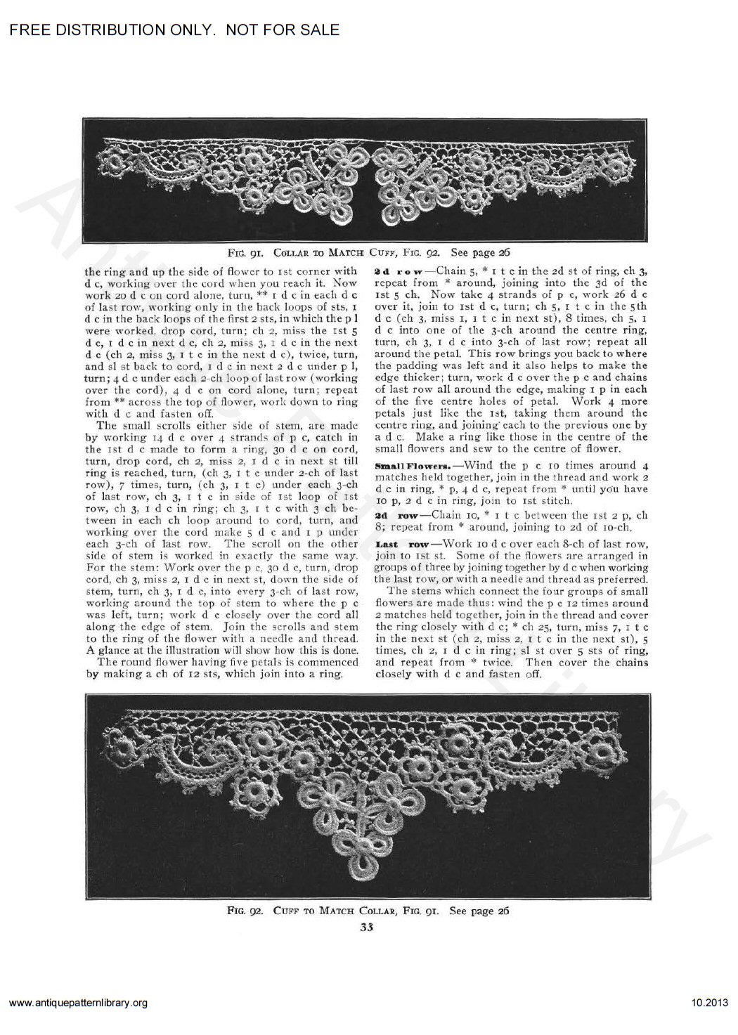 6-JA034 Priscilla Irish Crochet Book