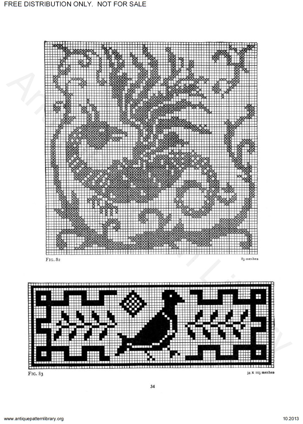 6-JA035 Priscilla Filet Crochet Book