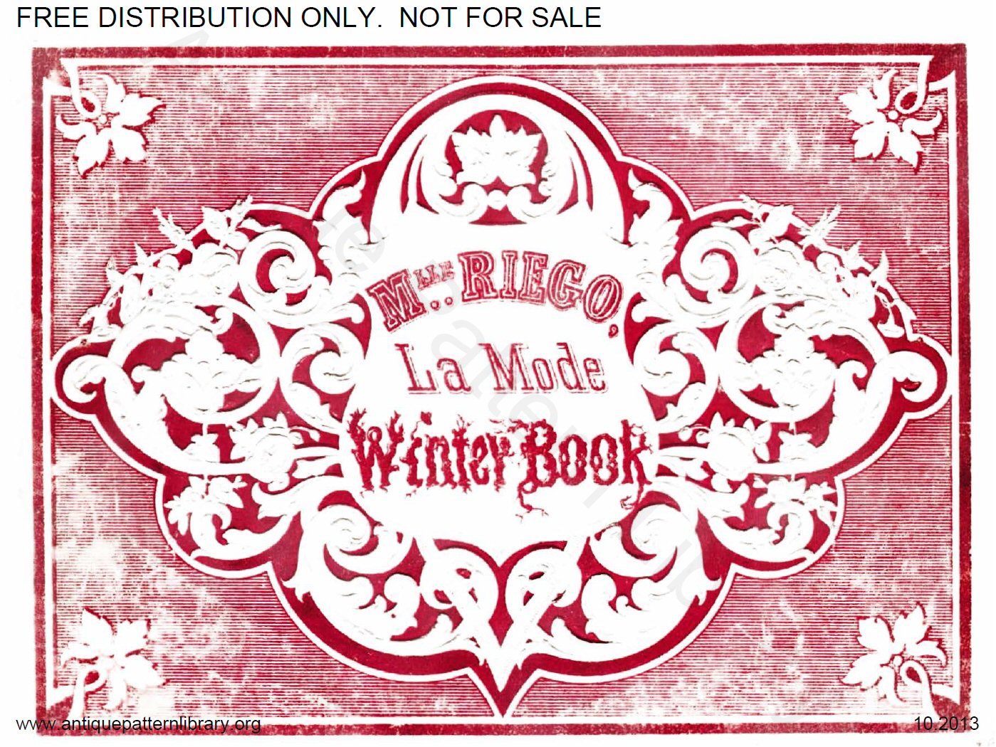 6-JA036 La Mode Winter Book.