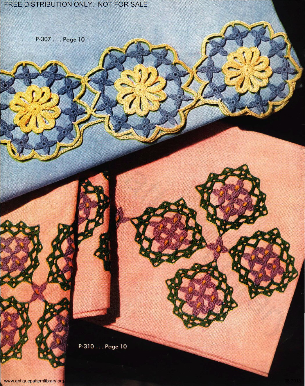 6-TA004 Clark's O.N.T. J&P Coats Pillow Cases Book No. 264 