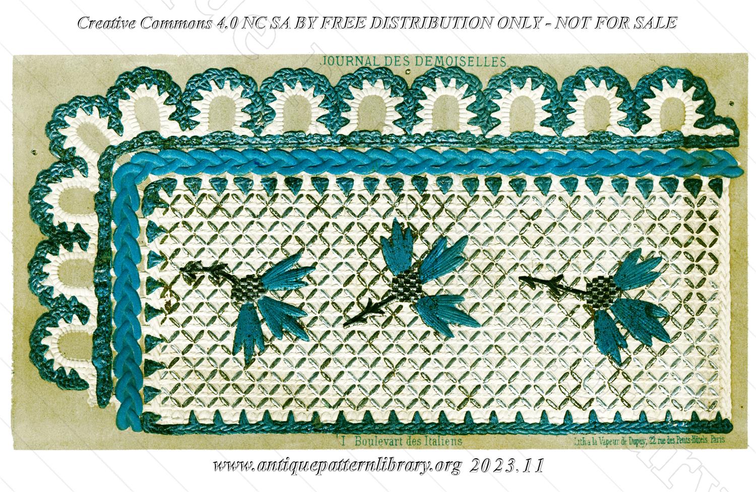 A-MH183 Embroidered table runner