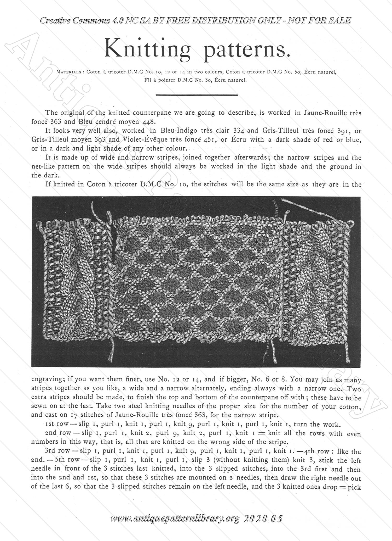 A-SW001 New Patterns in Old Style, First Part.