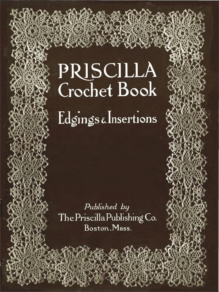 Priscilla Crochet Book Edges and Insertions
