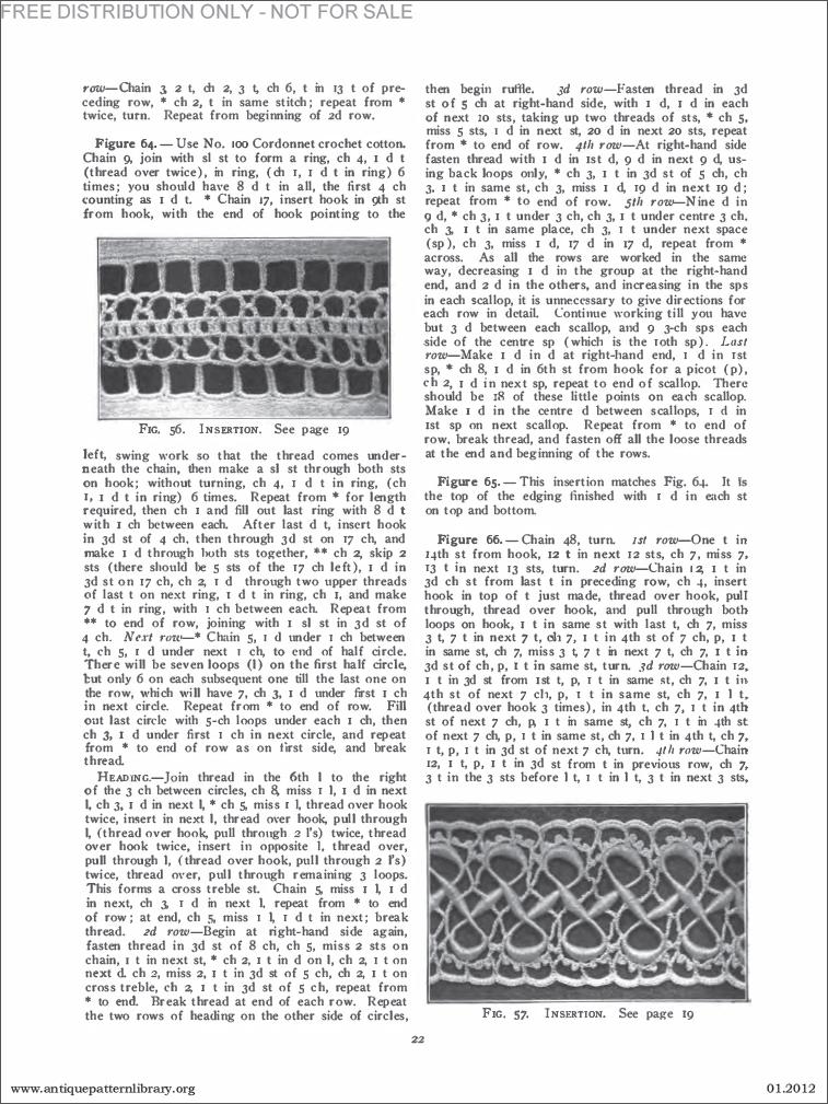 Priscilla Crochet Book Edges and Insertions
