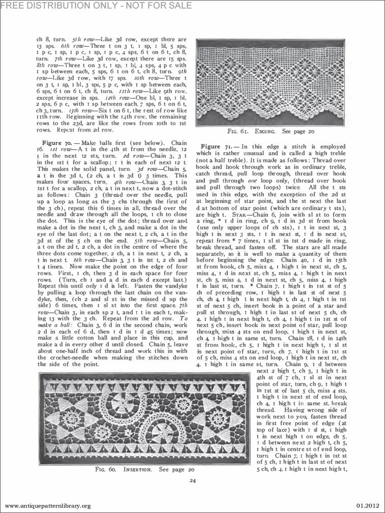Priscilla Crochet Book Edges and Insertions