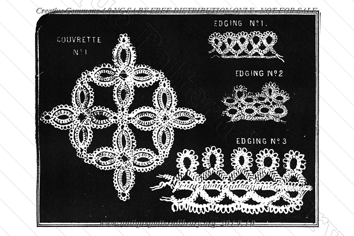 B-ME002 Tatting, or Frivolite