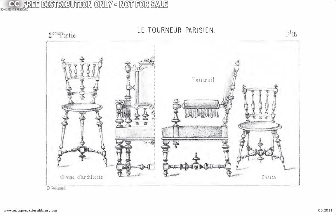Chaise d'Architecte, Fauteuil, Chaise