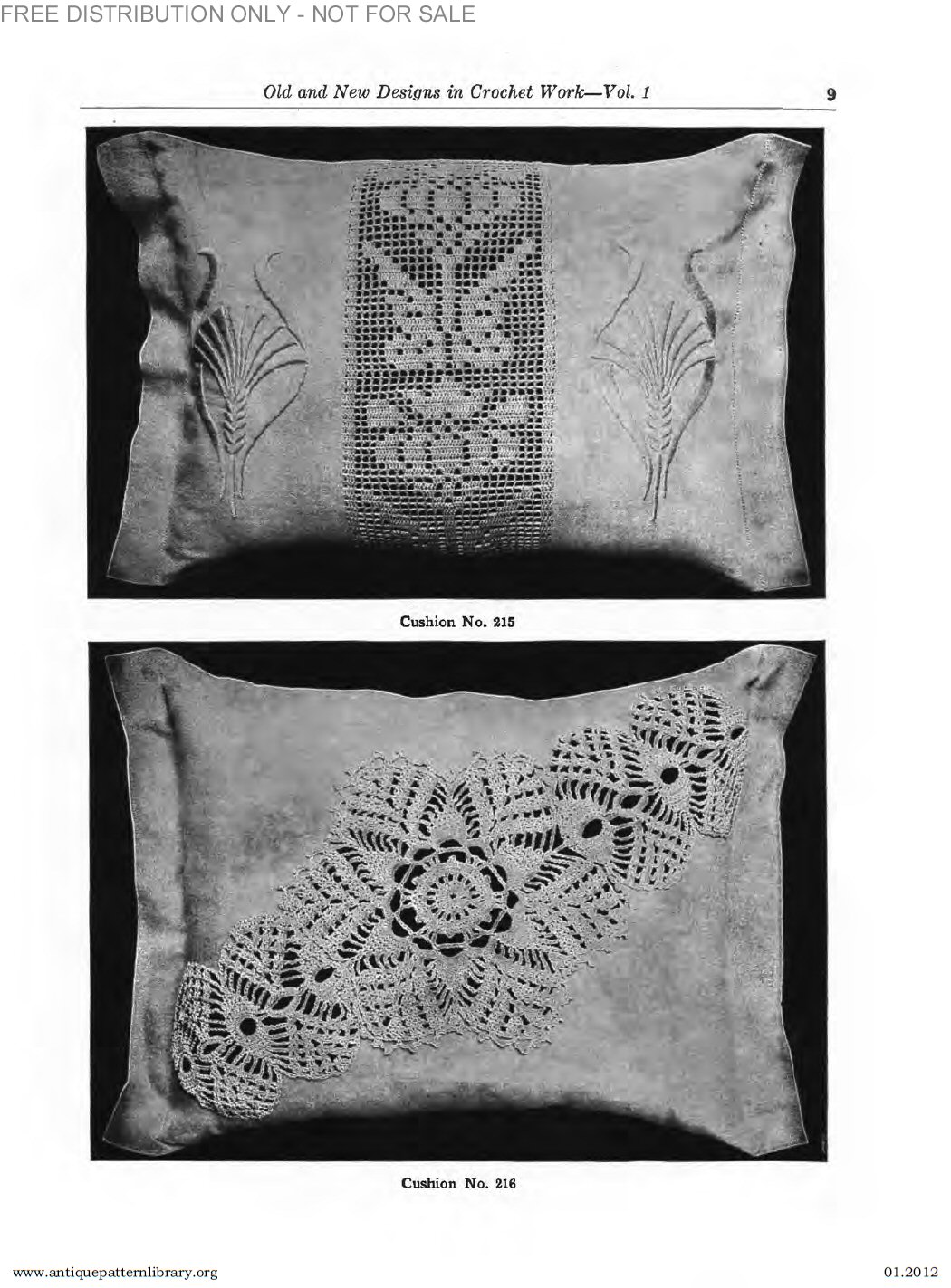 B-SW070 Old and New Designs in Crochet Work, 