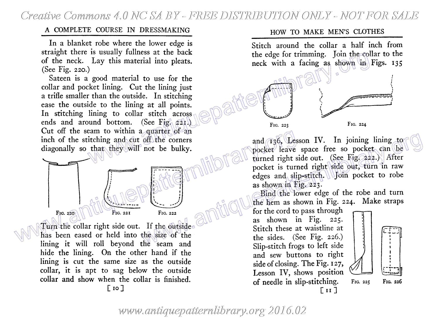 B-SW072 Complete Course in Dressmaking in Twelve Lessons: