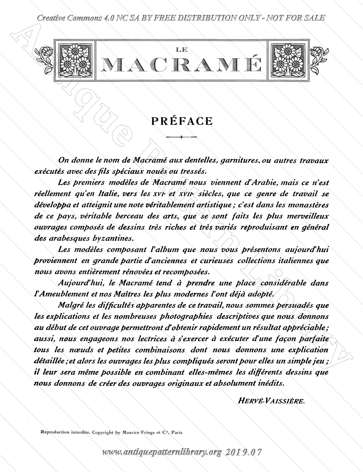 B-YS047 Le Macrame