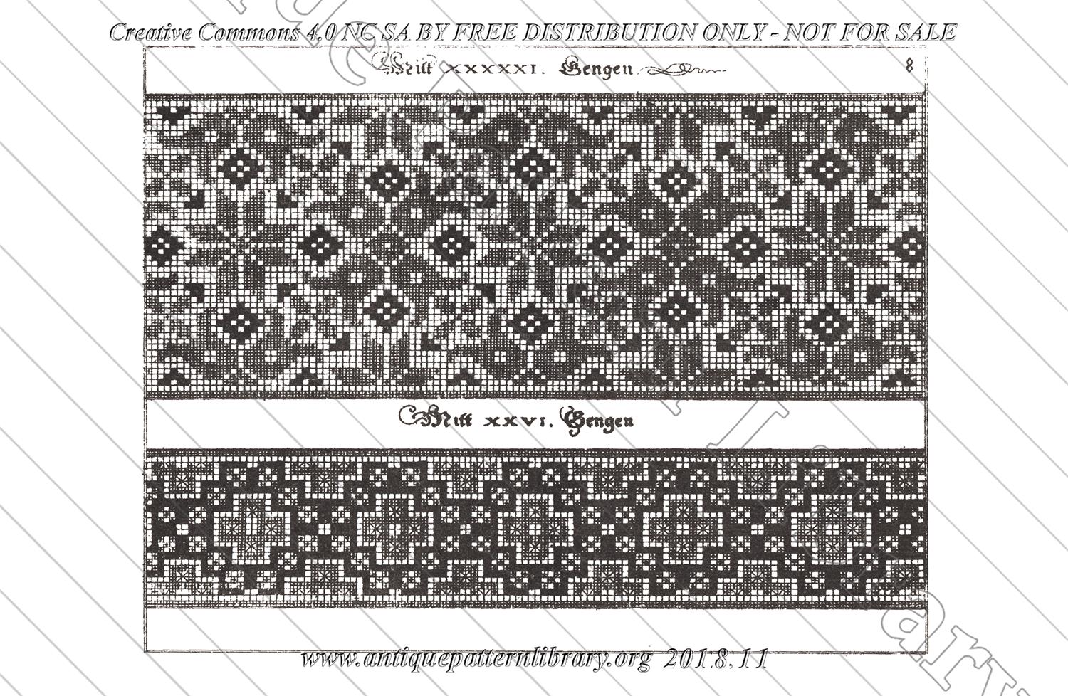 B-YS049 Stick- und Spitzen-Musterbuch