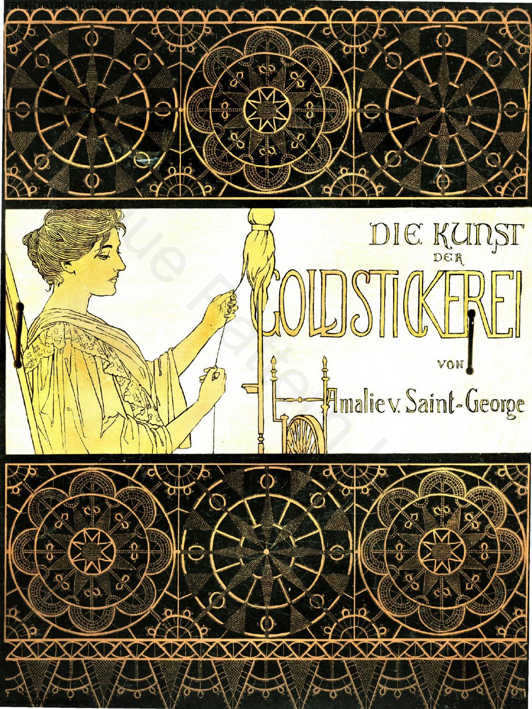 B-YS057 Die Kunst Der Goldstickerei