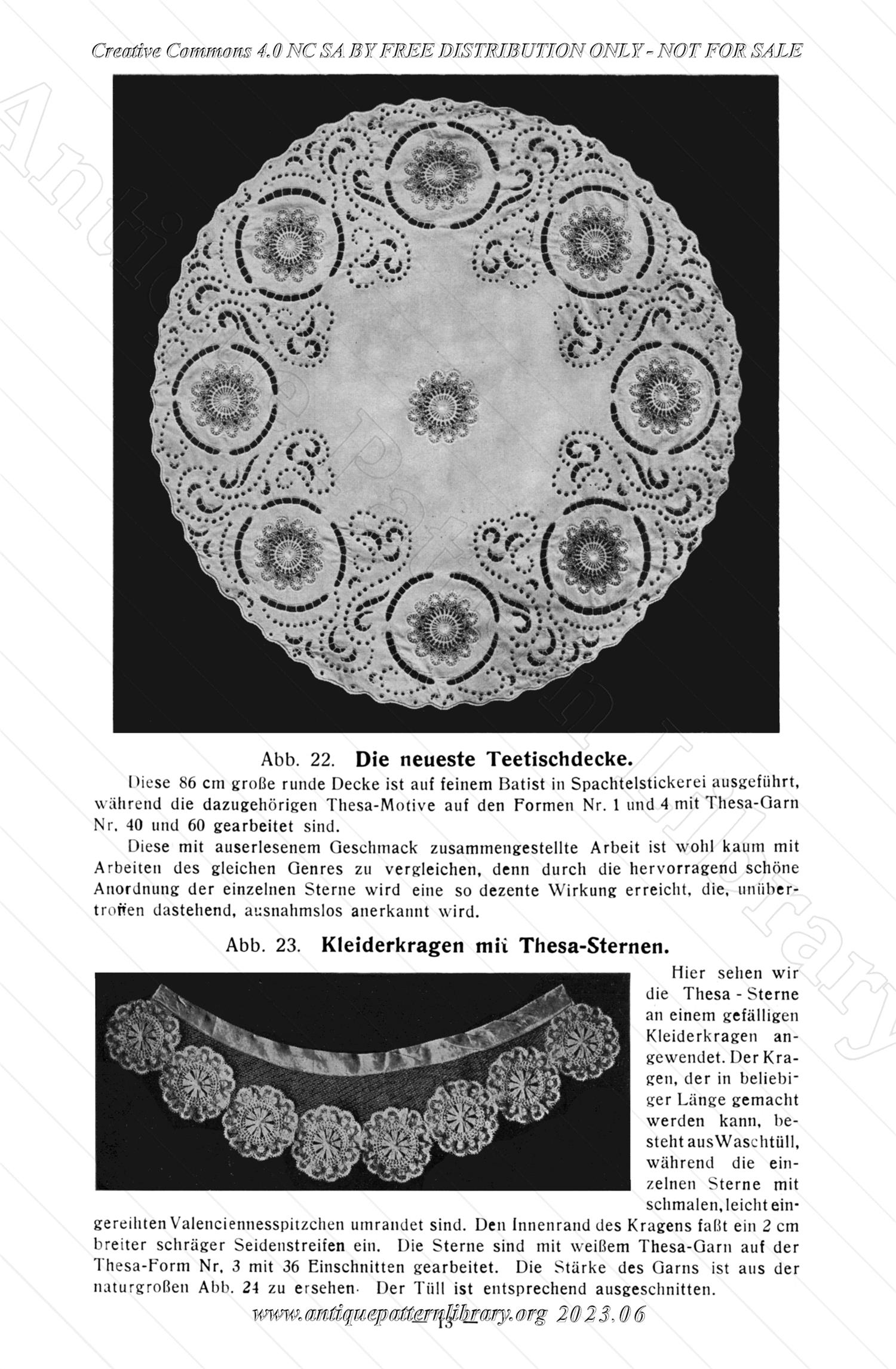 B-YS089 Thesa Handarbeitenbuch