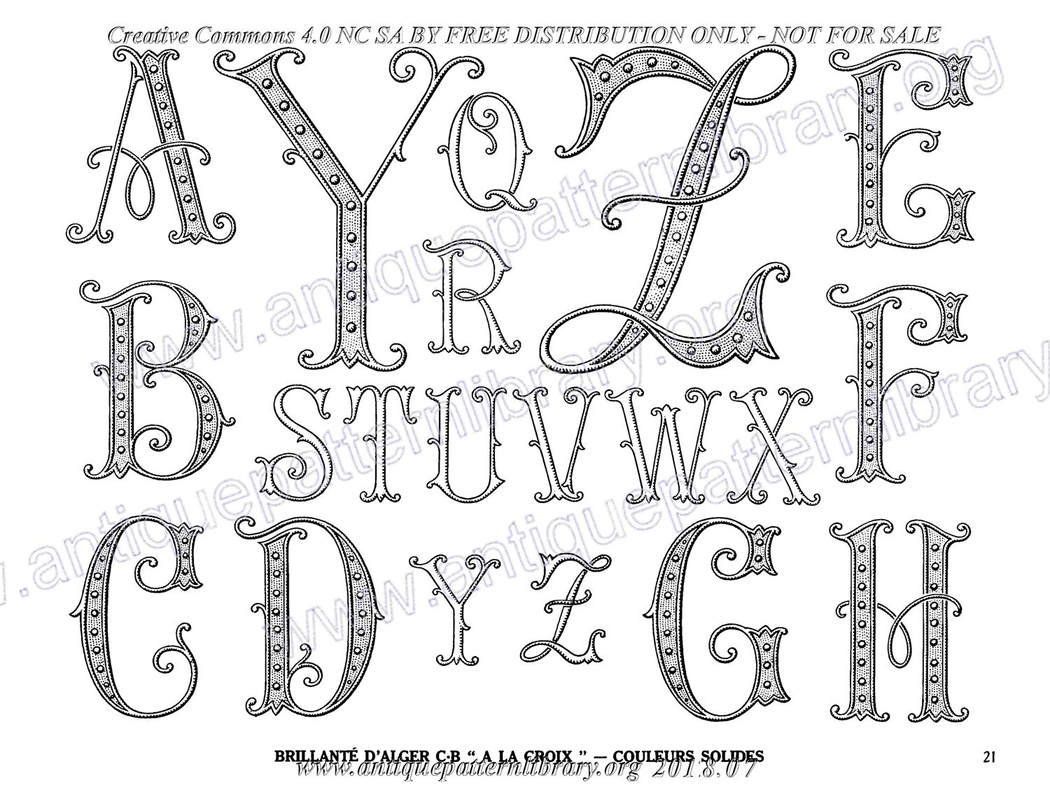 B-YS098 Alphabets