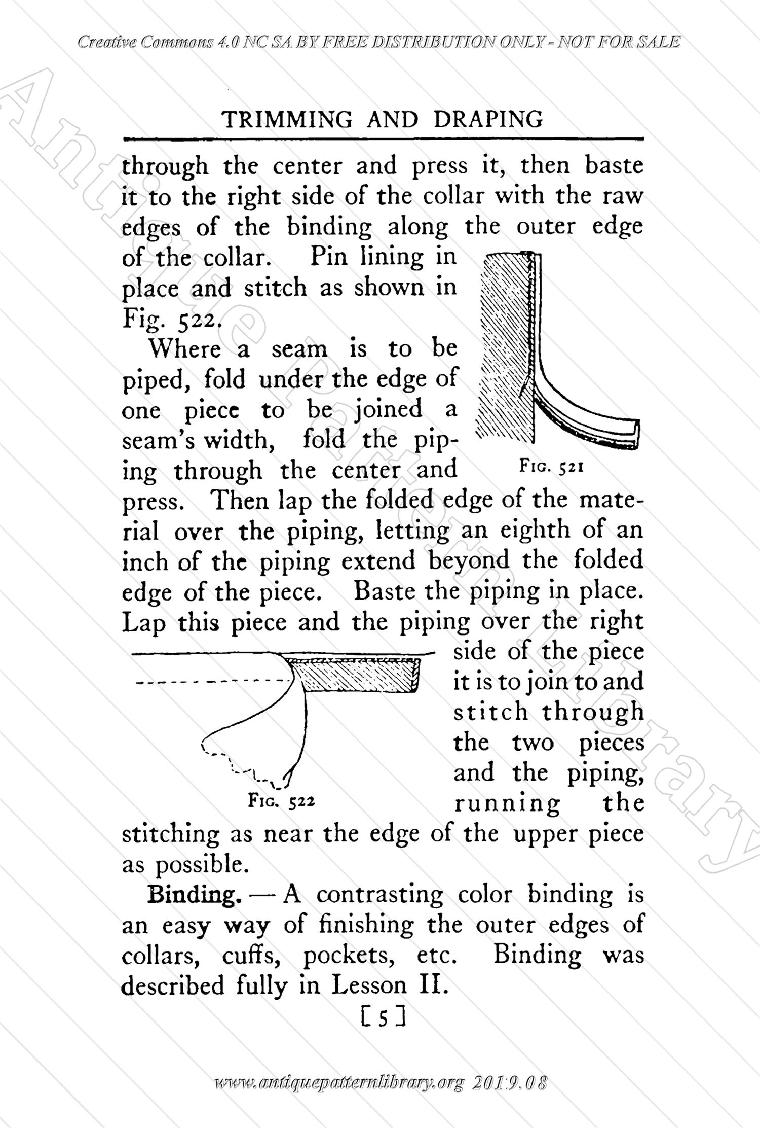 B-YS106 Complete Course in Dressmaking in Twelve Lessons: